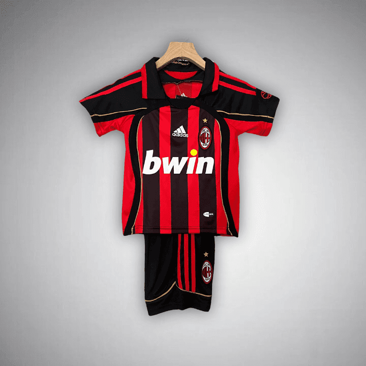 06/07 AC Milan Home Kids Size Kit from FootballPrestige.club