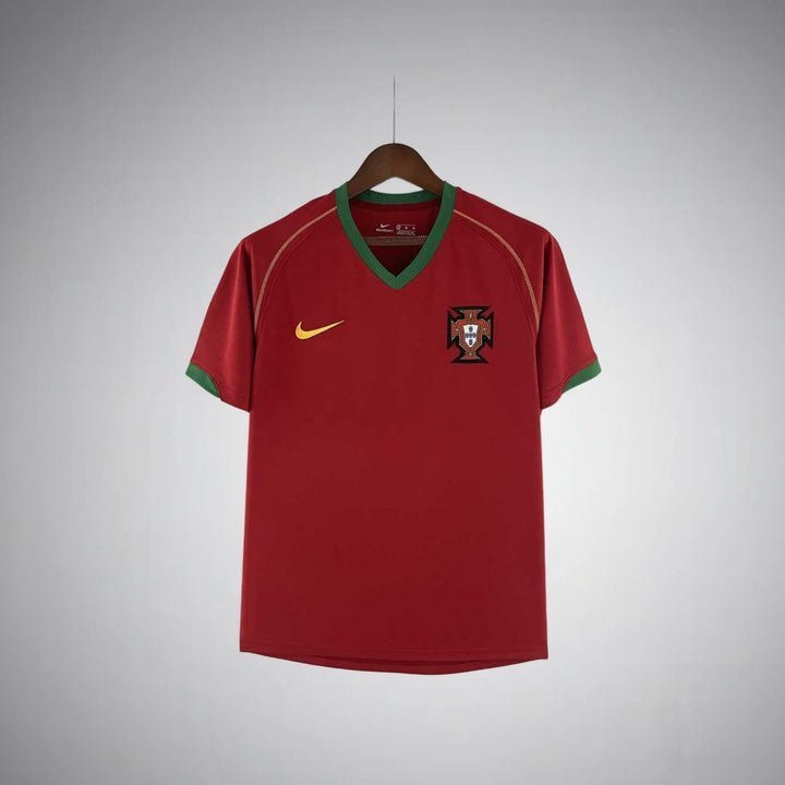 06/07 Portugal Home Kit from FootballPrestige.com - Premium Football Kits