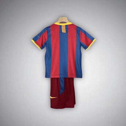 10/11 FC Barcelona Home Kids Size Kit from FootballPrestige.com - Premium Football Kits