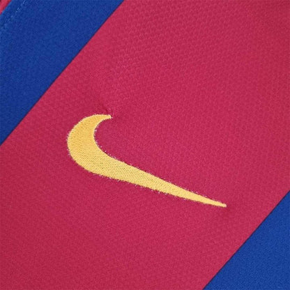11/12 FC Barcelona Long Sleeve Home Kit from FootballPrestige.com - Premium Football Kits