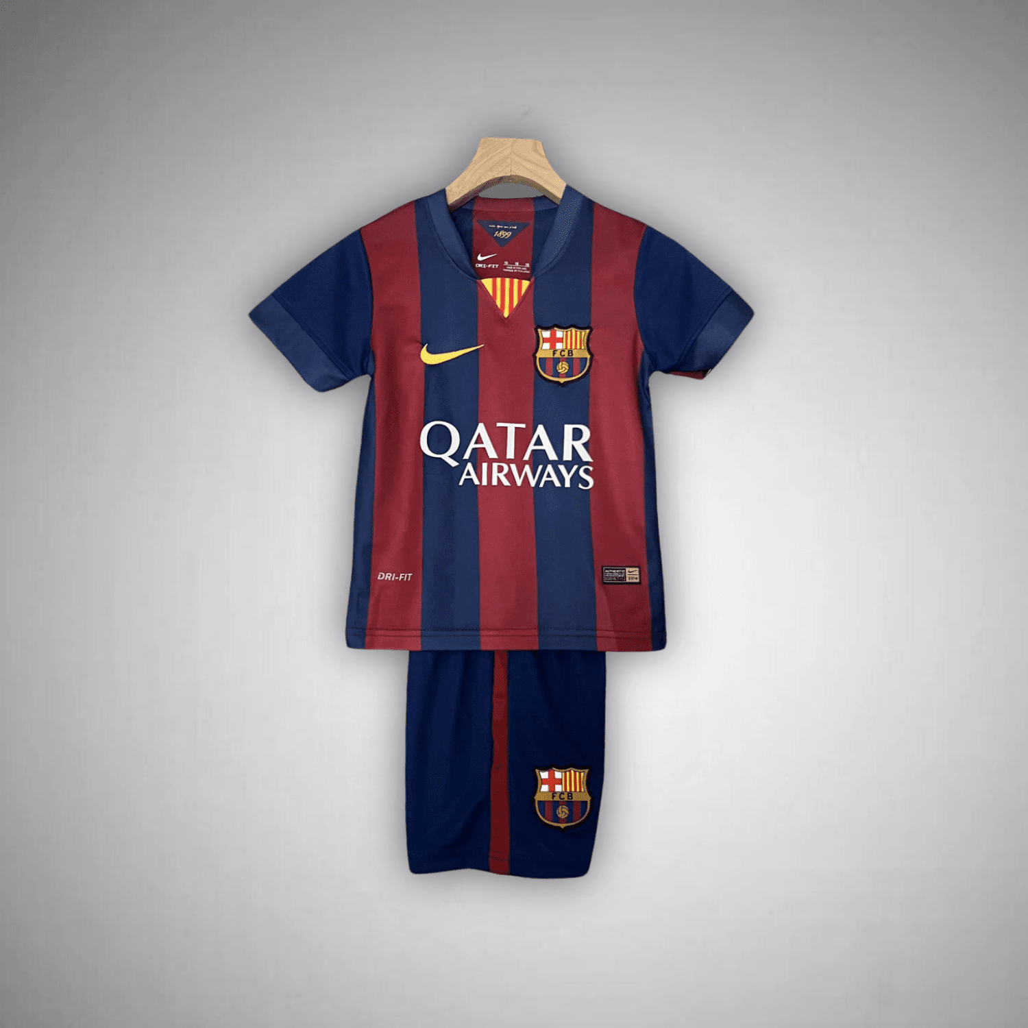 14/15 FC Barcelona Home Kids Size Kit from FootballPrestige.com - Premium Football Kits