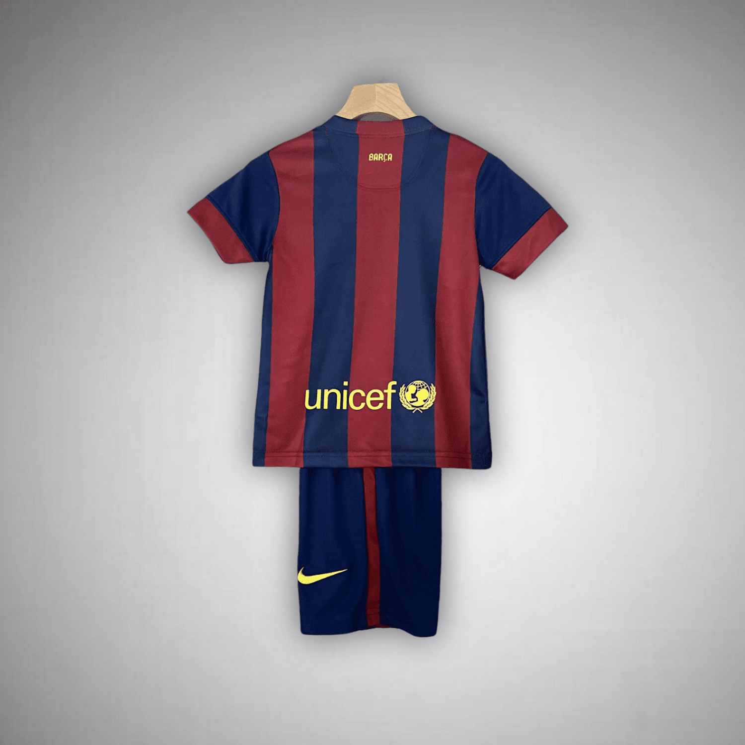 14/15 FC Barcelona Home Kids Size Kit from FootballPrestige.com - Premium Football Kits