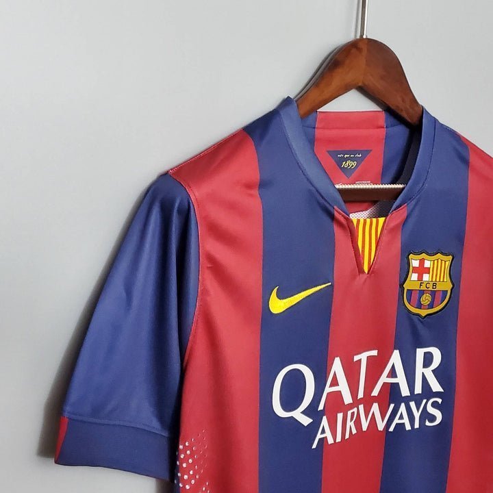 14/15 FC Barcelona Home Kit from FootballPrestige.com - Premium Football Kits