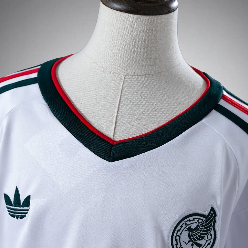 2026 Mexico Away Kids Size Kit from FootballPrestige.com - Premium Football Kits
