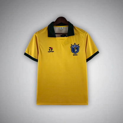 1986 Brazil Home Kit from FootballPrestige.com - Premium Football Kits