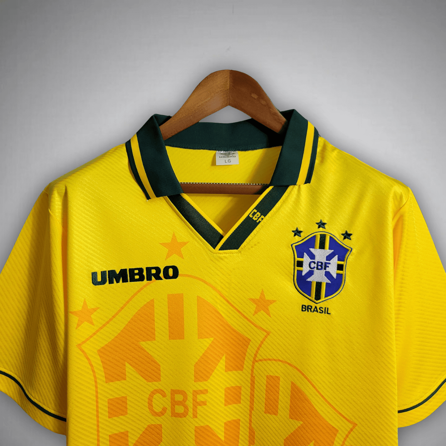 1994 Brazil Home Kit from FootballPrestige.com - Premium Football Kits