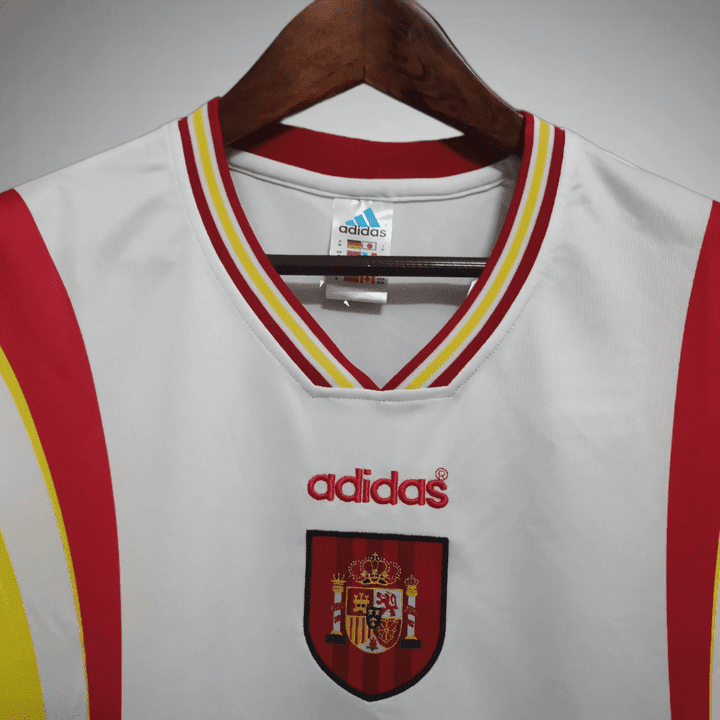 1996 Spain Away Kit from FootballPrestige.com - Premium Football Kits