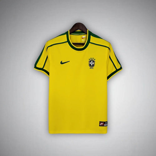 1998 Brazil Home Kit from FootballPrestige.com - Premium Football Kits