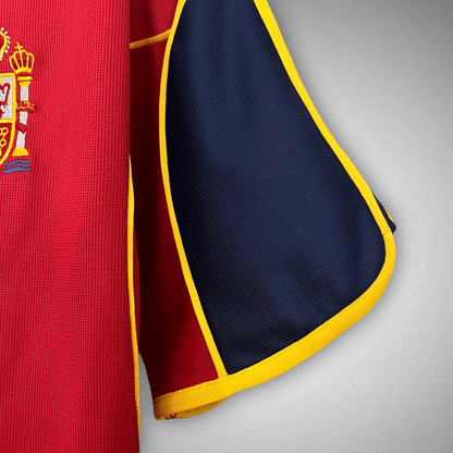 2000 Spain Home Kit from FootballPrestige.com - Premium Football Kits