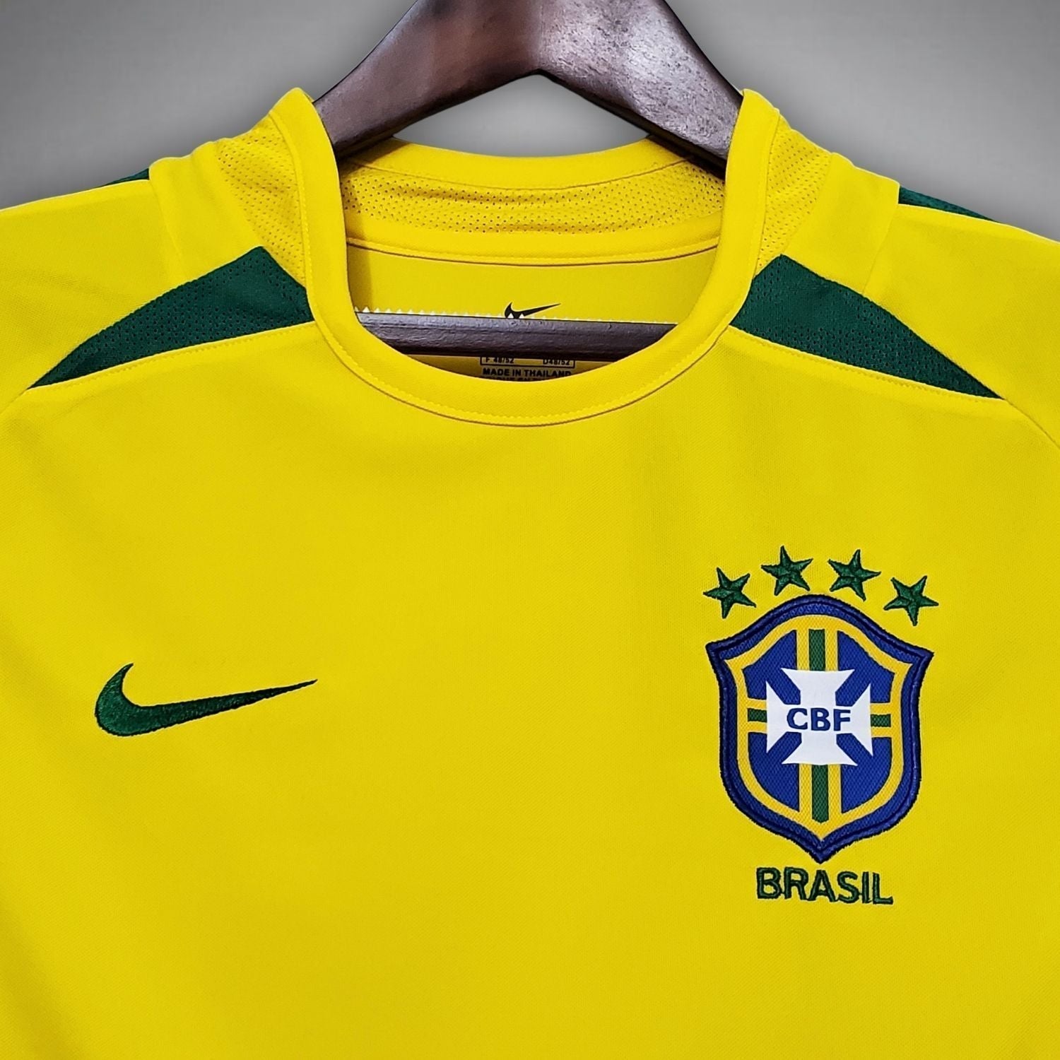 2002 Brazil Home Kit from FootballPrestige.com - Premium Football Kits