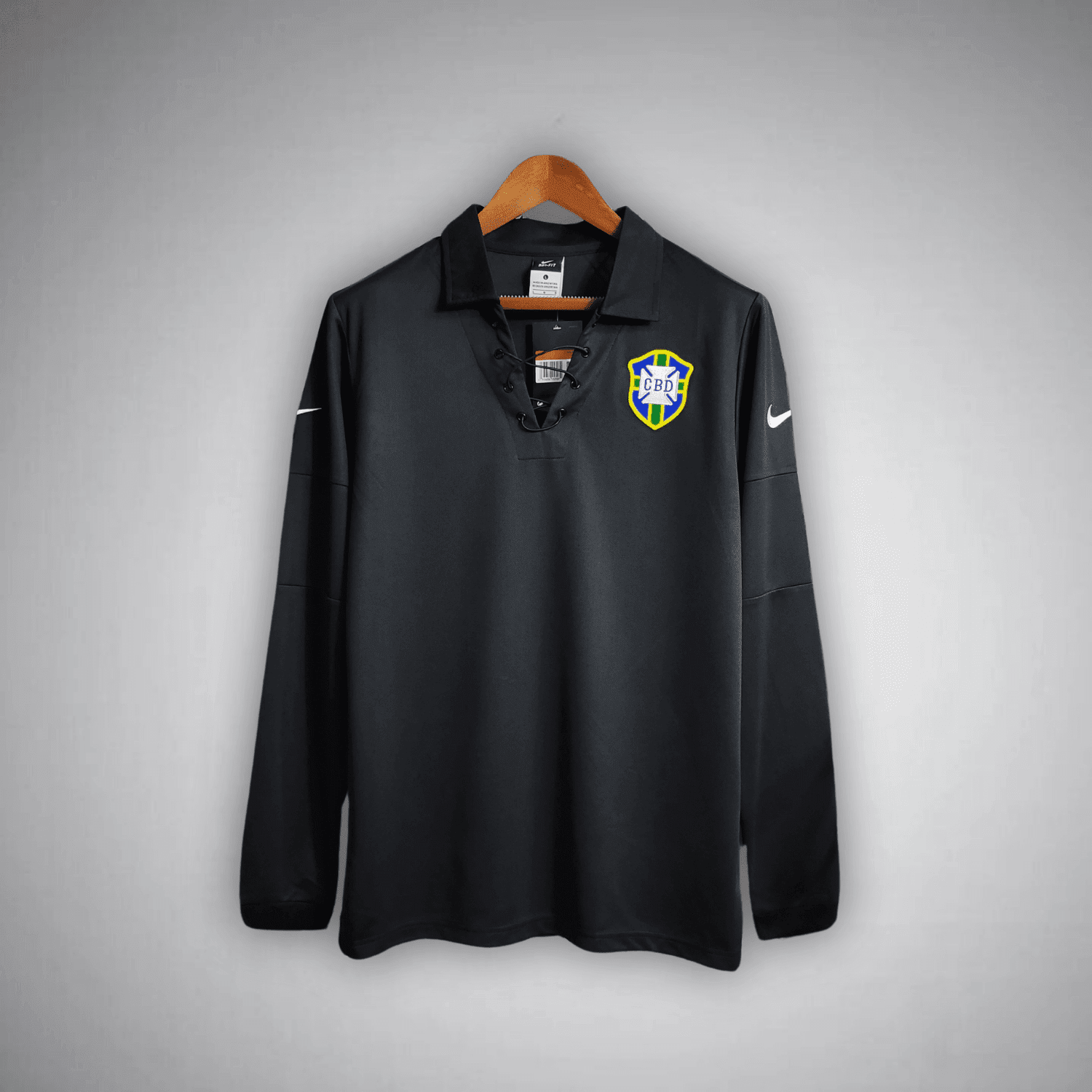 2004 Brazil "Centenary" Long Sleeve Kit from FootballPrestige.com - Premium Football Kits