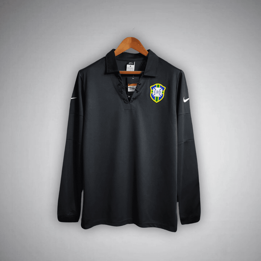 2004 Brazil "Centenary" Long Sleeve Kit from FootballPrestige.com - Premium Football Kits