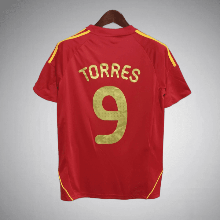 2008 Spain Home Kit from FootballPrestige.com - Premium Football Kits