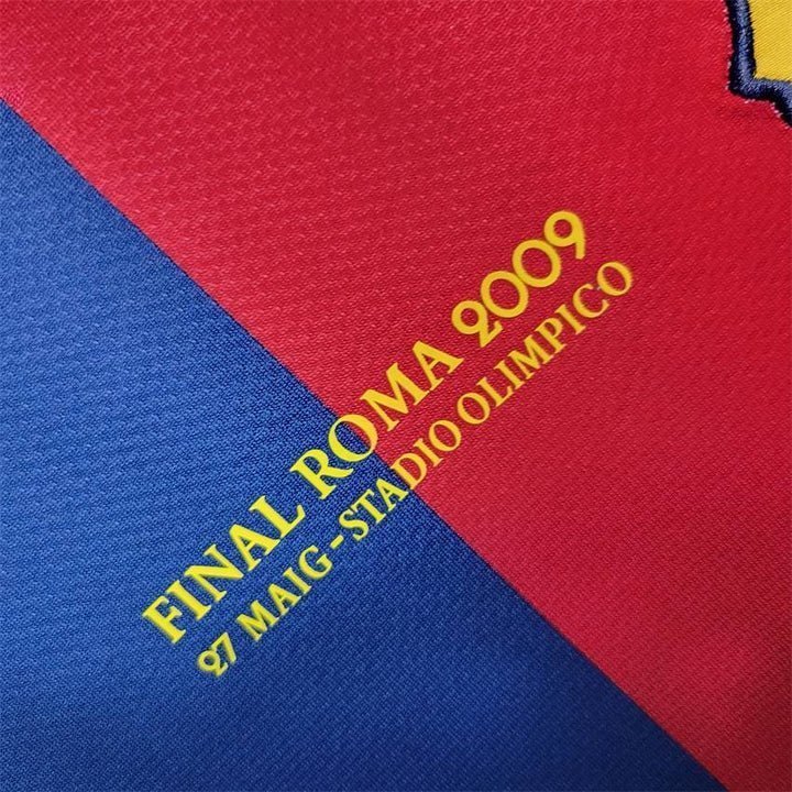 2009 FC Barcelona UCL Final Kit from FootballPrestige.com - Premium Football Kits