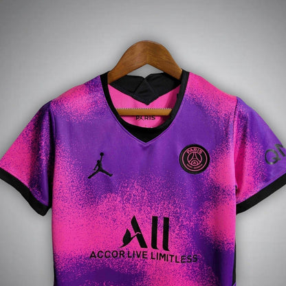 20/21 PSG 4th Kids Size Kit from FootballPrestige.com - Premium Football Kits