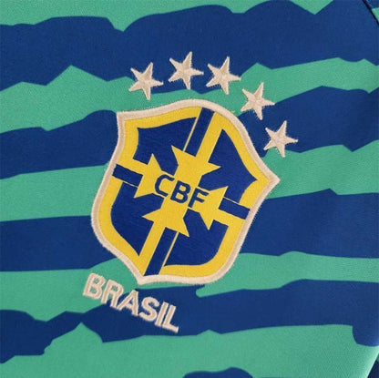 2022 Brazil Pre - match Kit from FootballPrestige.com - Premium Football Kits