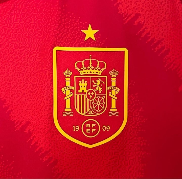 2024 Spain Home Kit from FootballPrestige.com - Premium Football Kits