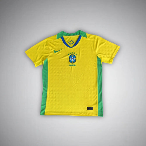 2025 Brazil Home Kit from FootballPrestige.com - Premium Football Kits