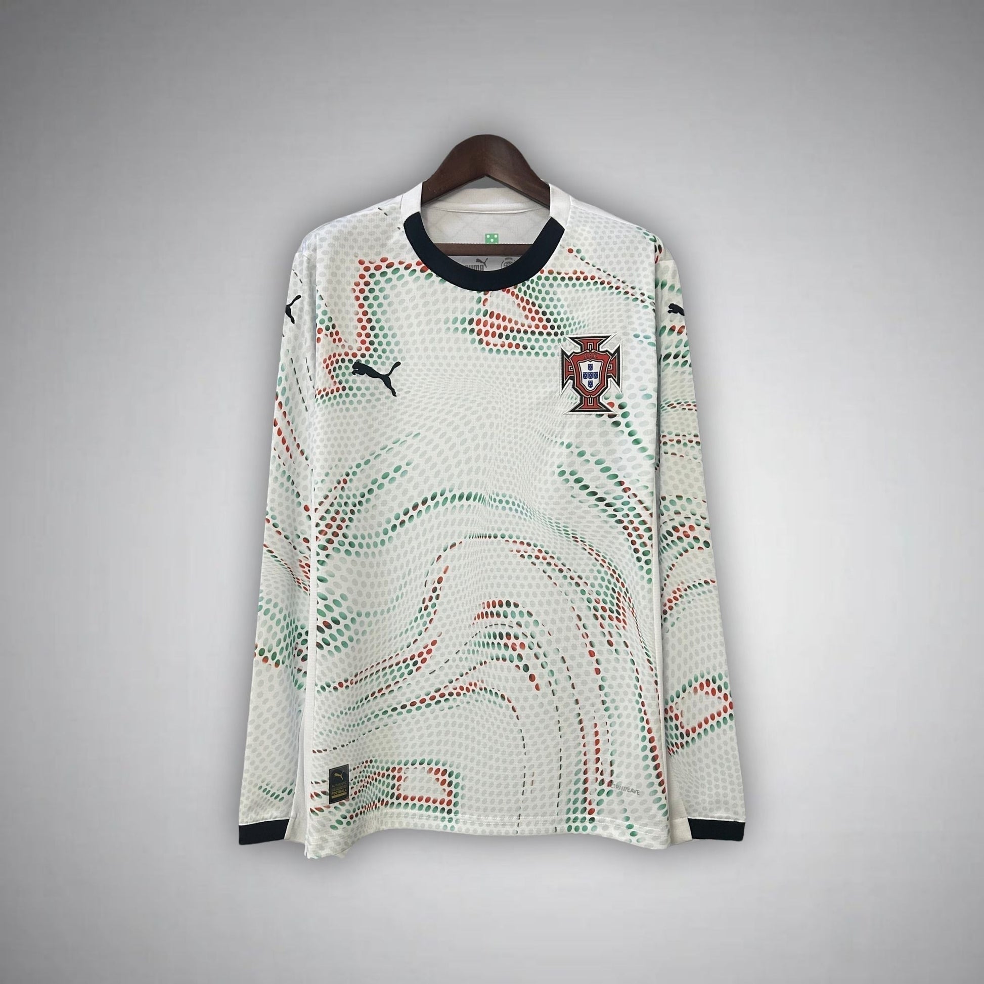 2025 Portugal Away Long Sleeve Kit from FootballPrestige.com - Premium Football Kits