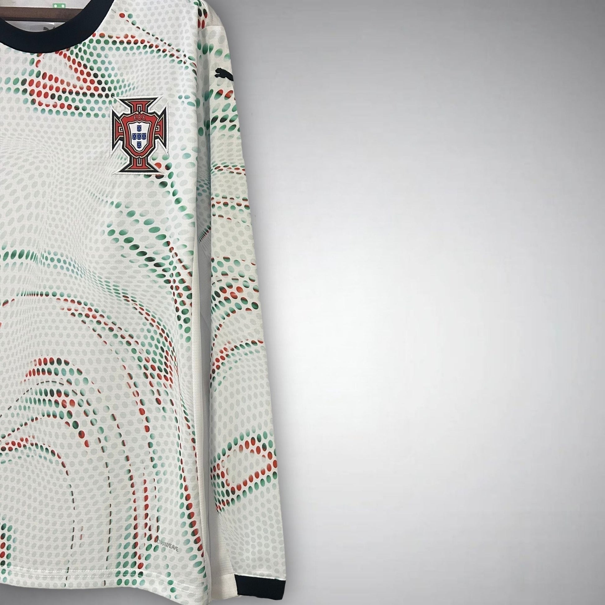 2025 Portugal Away Long Sleeve Kit from FootballPrestige.com - Premium Football Kits