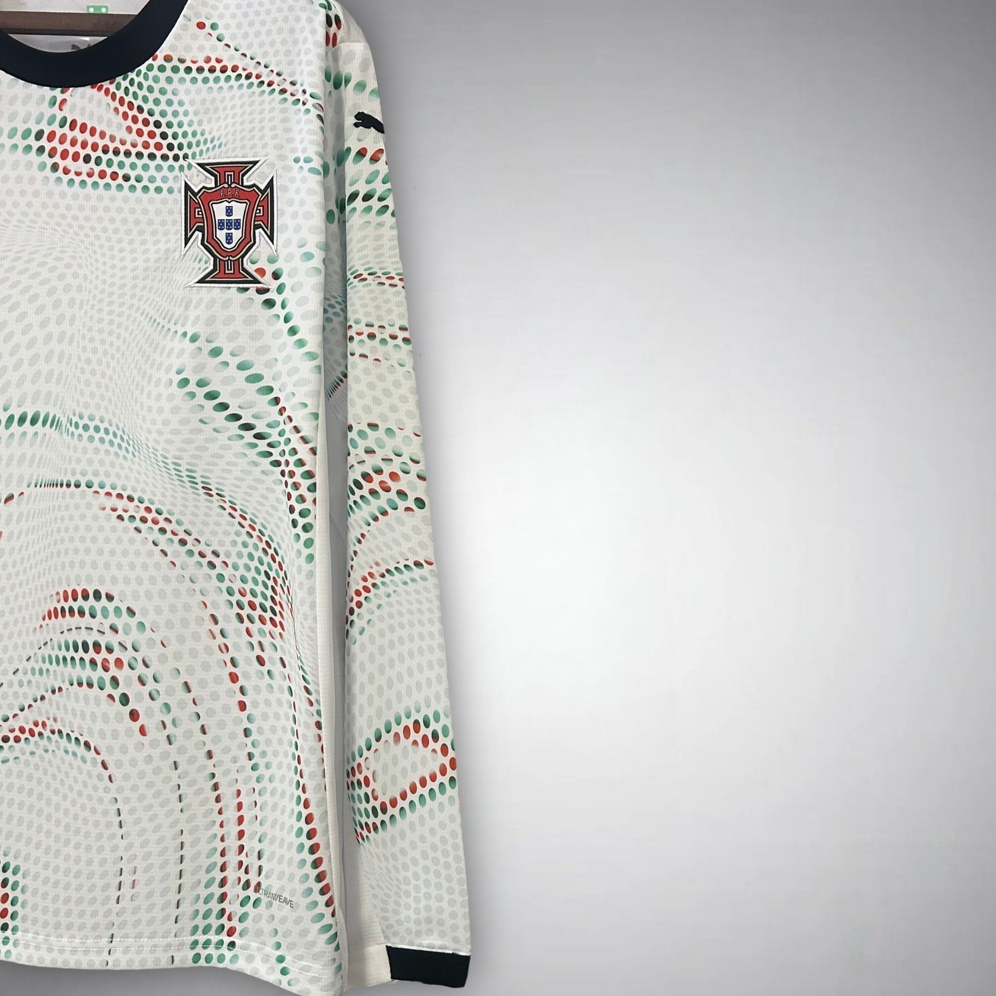 2025 Portugal Away Long Sleeve Kit from FootballPrestige.com - Premium Football Kits