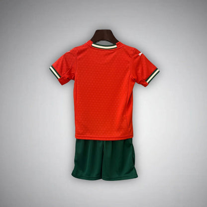 2025 Portugal Home Kids Size Kit from FootballPrestige.com - Premium Football Kits
