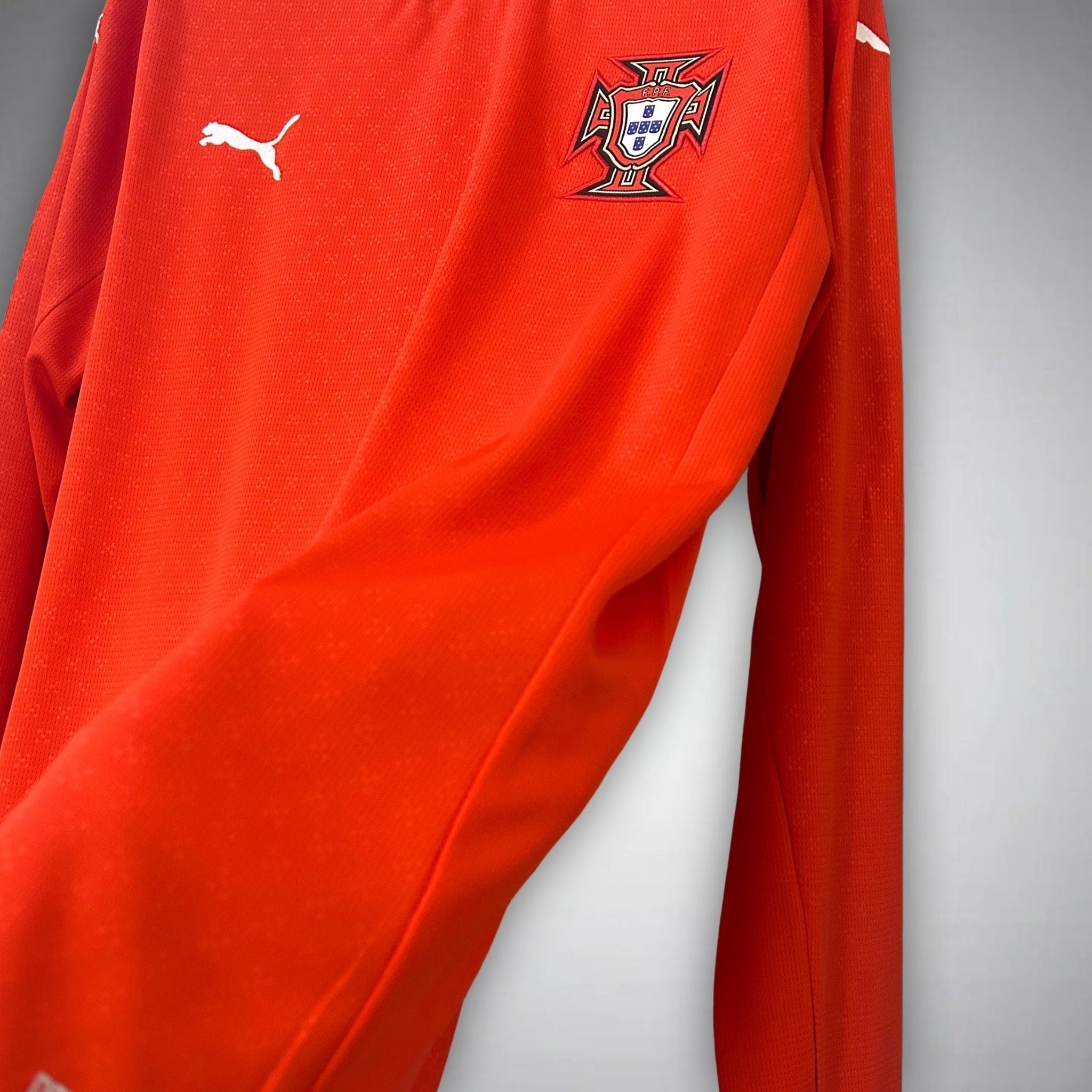 2025 Portugal Home Long Sleeve Kit from FootballPrestige.com - Premium Football Kits