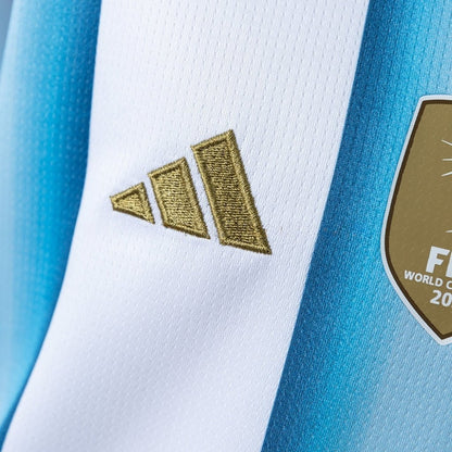 2026 Argentina Home Kids Size Kit from FootballPrestige.com - Premium Football Kits