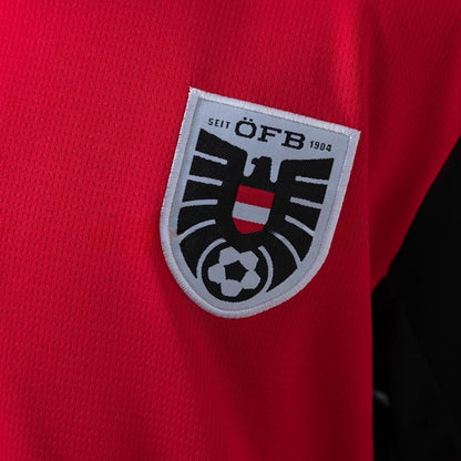 2026 Austria Home Kids Size Kit from FootballPrestige.com - Premium Football Kits