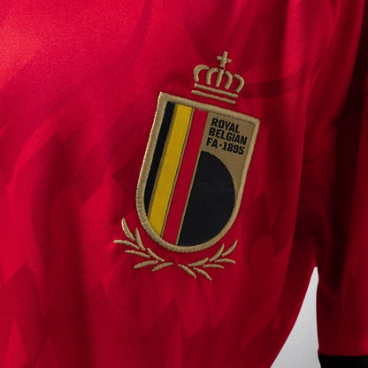 2026 Belgium Home Kids Size Kit from FootballPrestige.com - Premium Football Kits