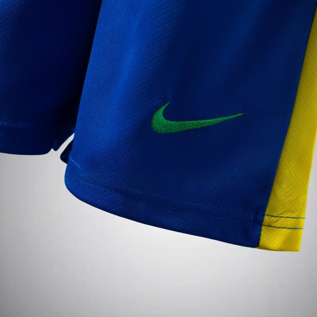 2026 Brazil Home Kids Size Kit from FootballPrestige.com - Premium Football Kits