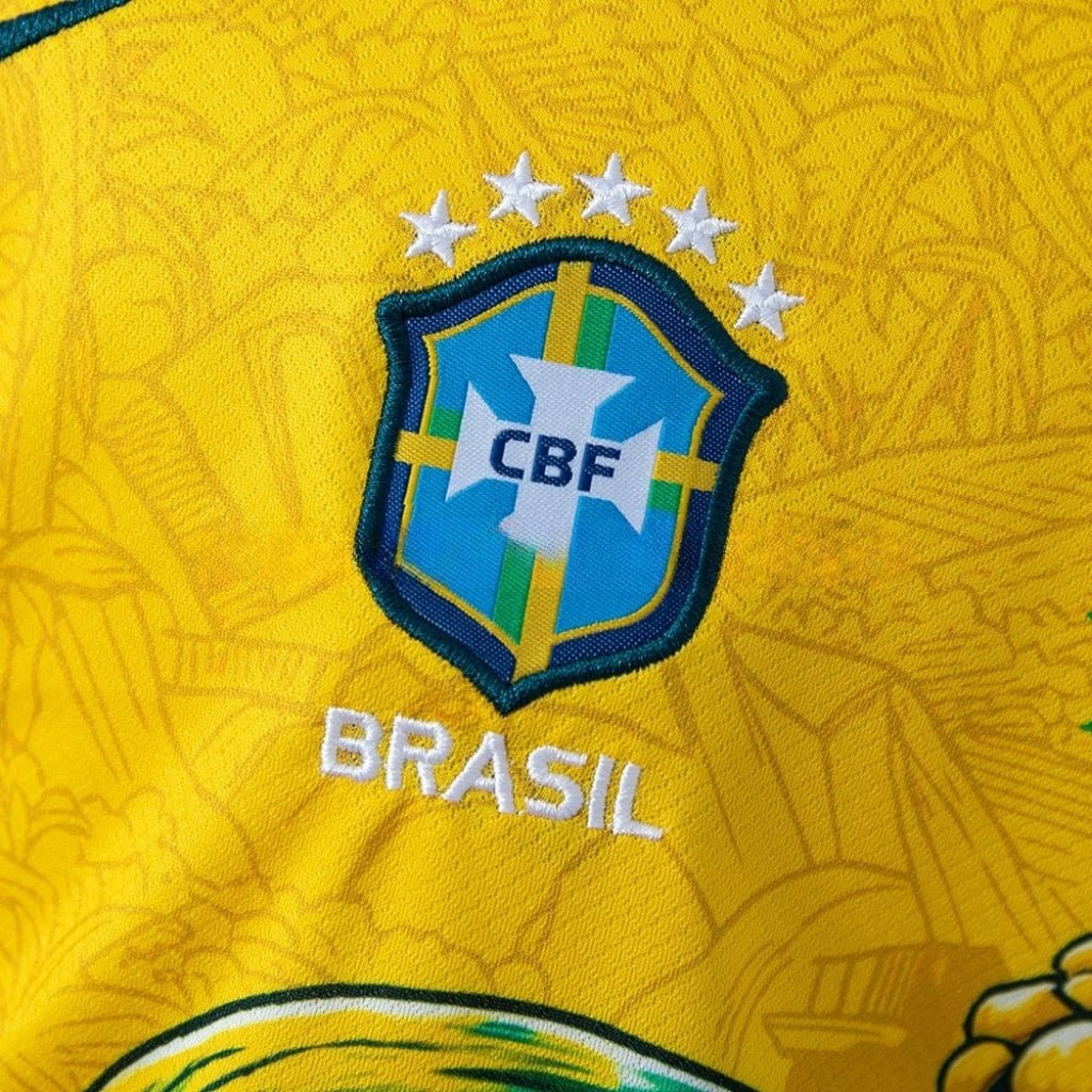 2026 Brazil "Rio Wings" Kids Size Kit from FootballPrestige.com - Premium Football Kits