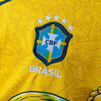 2026 Brazil "Rio Wings" Kids Size Kit from FootballPrestige.com - Premium Football Kits
