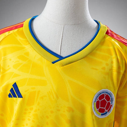 2026 Colombia Home Kids Size Kit from FootballPrestige.com - Premium Football Kits