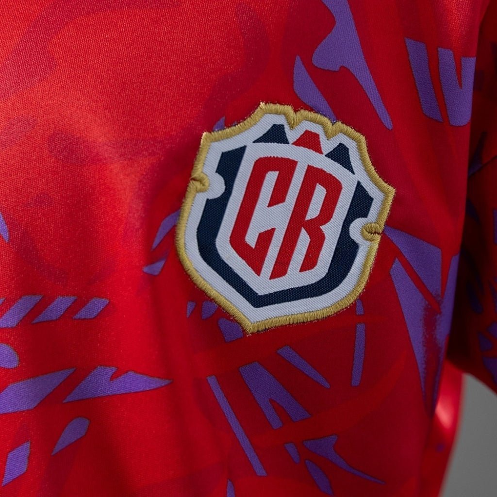 2026 Costa Rica Home Kids Size Kit from FootballPrestige.com - Premium Football Kits