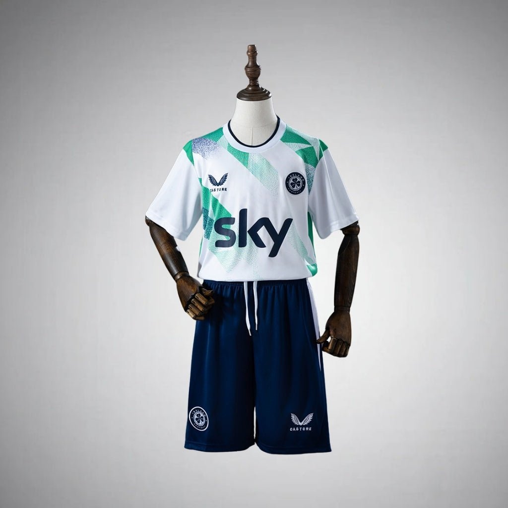 2026 Ireland Away Kids Size Kit from FootballPrestige.com - Premium Football Kits