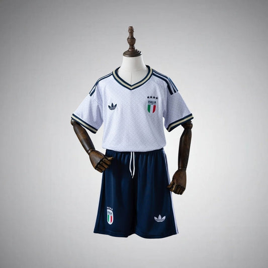2026 Italy Away Kids Size Kit from FootballPrestige.com - Premium Football Kits