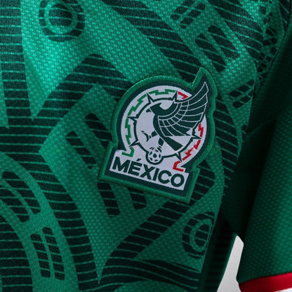 2026 Mexico Home Kids Size Kit from FootballPrestige.com - Premium Football Kits