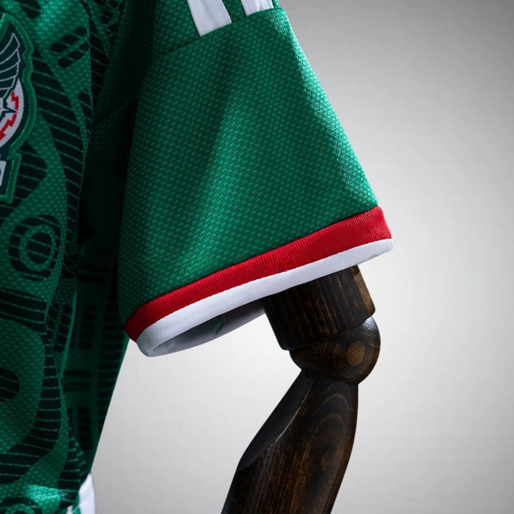 2026 Mexico Home Kids Size Kit from FootballPrestige.com - Premium Football Kits