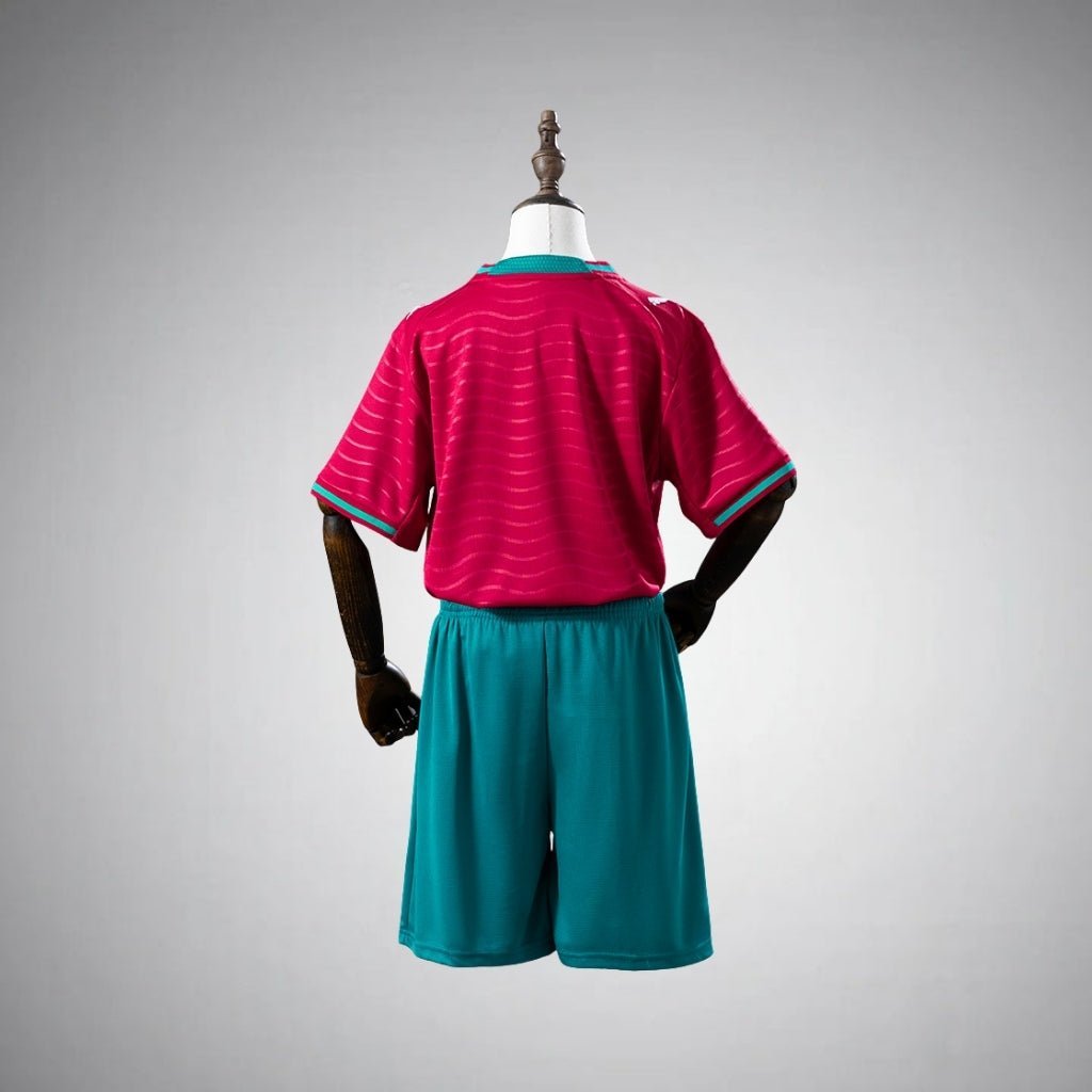 2026 Portugal Home Kids Size Kit from FootballPrestige.com - Premium Football Kits