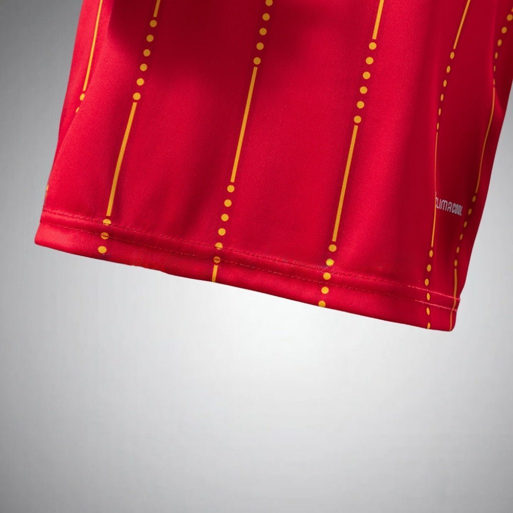 2026 Spain Home Kids Size Kit from FootballPrestige.com - Premium Football Kits