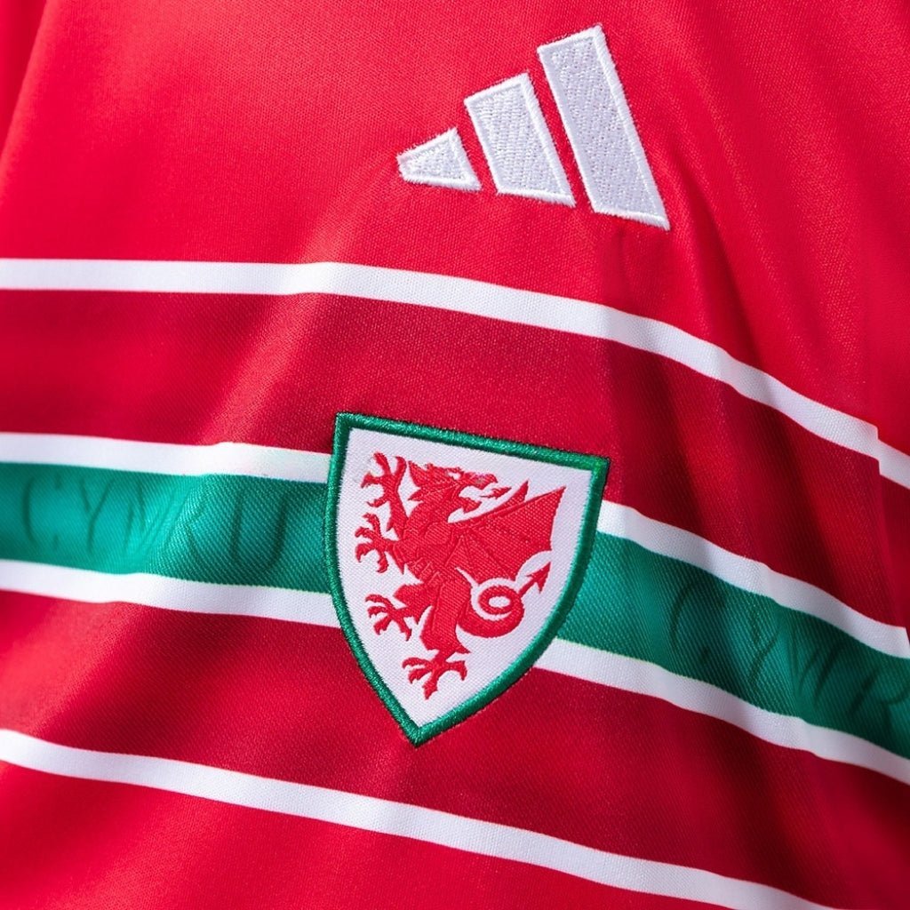 2026 Wales Home Kids Size Kit from FootballPrestige.com - Premium Football Kits