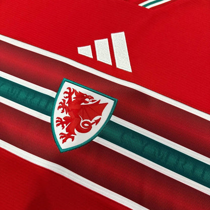 2026 Wales Home Kit from FootballPrestige.com - Premium Football Kits