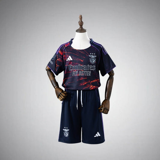25/26 SL Benfica Fourth Kids Size Kit from FootballPrestige.com - Premium Football Kits