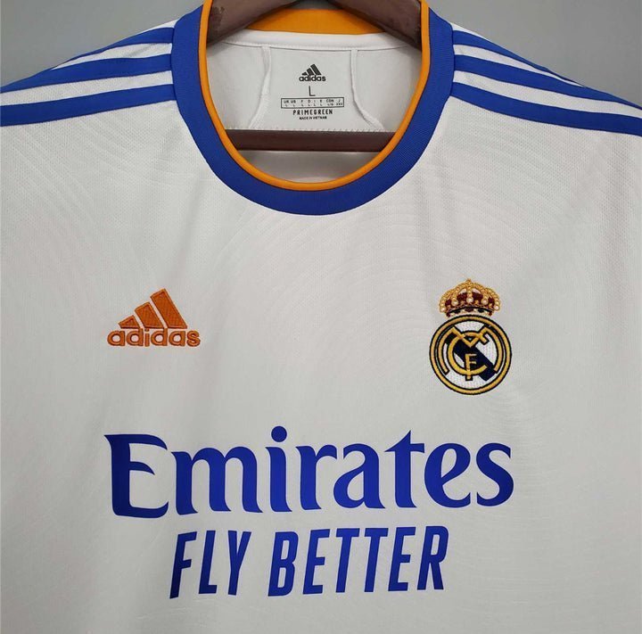 21/22 Real Madrid Home Kit from FootballPrestige.com - Premium Football Kits