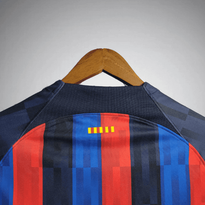 22/23 FC Barcelona Home Kit from FootballPrestige.com - Premium Football Kits