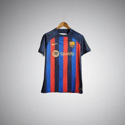 22/23 FC Barcelona Home Kit from FootballPrestige.com - Premium Football Kits