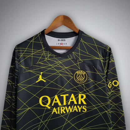 22/23 PSG 4th Long Sleeve Kit from FootballPrestige.com - Premium Football Kits