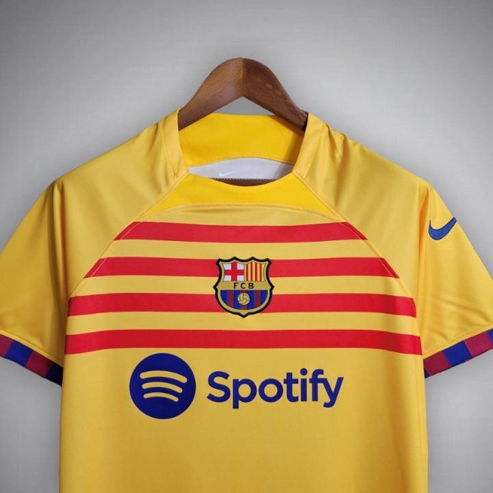 23/24 FC Barcelona 4th Premium Kit from FootballPrestige.com - Premium Football Kits