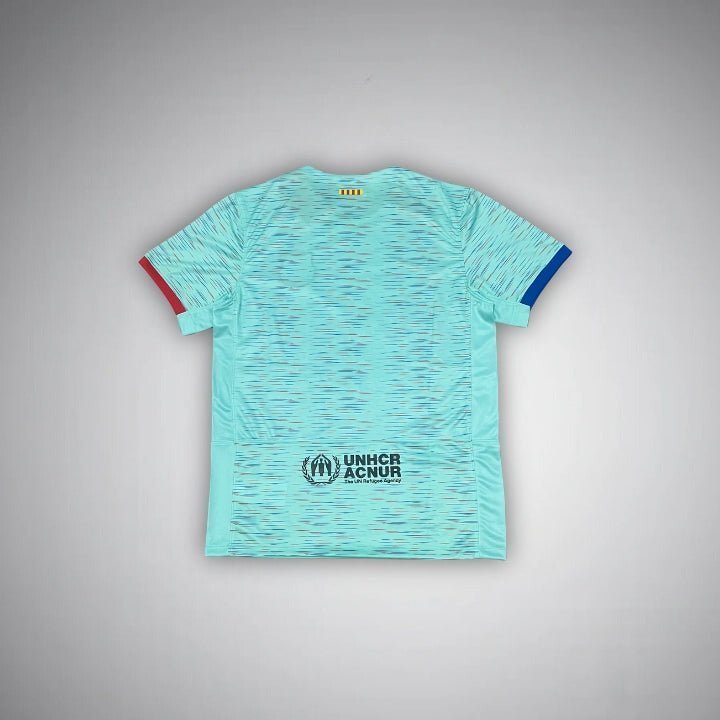 23/24 FC Barcelona Third Premium Kit from FootballPrestige.com - Premium Football Kits